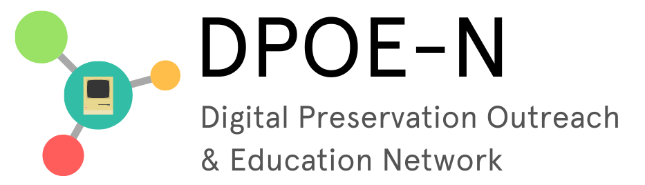 Digital Preservation Outreach & Education Network Logo